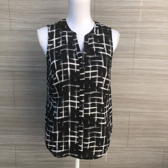 Sleeveless blouse Apt 9 Size petite Medium - Picture 2 of 9